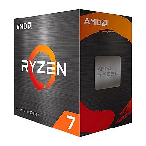 Processador AMD Ryzen 7 5700X 3.4GHz (4.6GHz Turbo), 8-Cores 16-Threads, AM4
