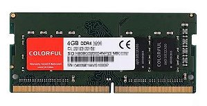 Memória RAM Notebook Colorful 4GB DDR4, 2666MHz