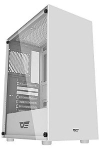 Gabinete Gamer Aigo Darkflash DK100, Mid-Tower, Lateral de Vidro, Branco