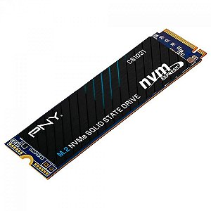 SSD PNY CS1031, 256GB, M.2 NVMe, Leitura 1700MBs, Gravação 1100MBs