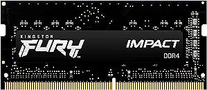 Memória RAM Notebook Kingston Fury Impact, 8GB, DDR4, 3200MHz, CL20