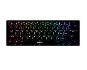 Teclado Gamer Mecânico Gamdias Hermes E3, RGB, Switch Red