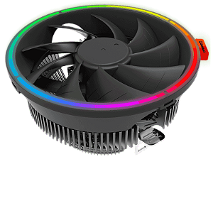 Cooler Box Gamemax Gamma 200, 125mm, Rainbow