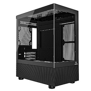 Gabinete Gamer OnePower Crystal, Mid-Tower, Lateral de Vidro