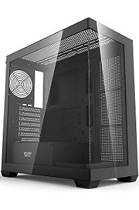 Gabinete Gamer Aigo Darkflash DS900, Mid-Tower, Lateral de Vidro, preto