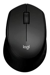 Mouse sem fio Logitech m280 Comfort Plus, Preto