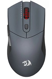 Mouse Gamer Redragon Star Pro Wireless/Bluetooth, Preto, RGB, 26000DPI