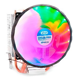 Cooler Box Knup KP-VR330, LED Rainbow, 120mm