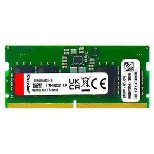 Memória RAM Notebook Kingstom 8GB DDR5, 5200MHz, Sodimm