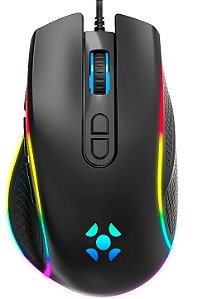 Mouse Gamer Fortrek Cruiser New Edition, RGB, 7 Botões, 12000DPI