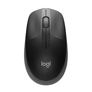 Mouse sem fio Logitech m190, Preto