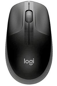 Mouse sem fio Logitech m190, Preto