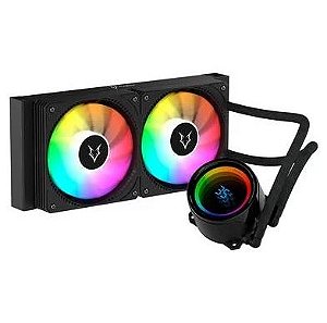 Water Cooler Glacier, ARGB, 240mm, AMD e Intel, Preto