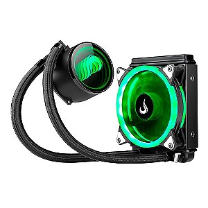Water Cooler Rise Mode Black, ARGB, 120mm, AMD e Intel, Preto