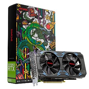 Placa de Vídeo PCyes Nvidia Geforce RTX 3050 6Gb Gddr6