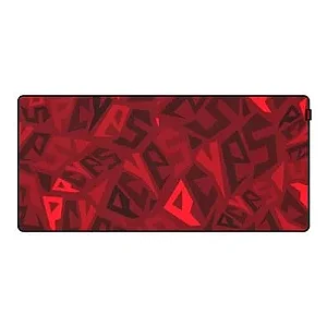 Mousepad Gamer PCyes Signature Extended Vermelho, MP131A, 90 X 42 cm