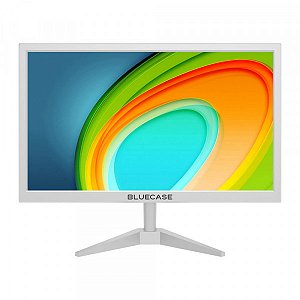 Monitor LED 23,6" Bluecase,  Full HD, HDMI, 75Hz, Branco