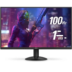 Monitor Gamer AOC LED IPS 27", Full HD, 100hz, 1ms, HDMI - 27B30H