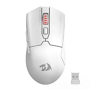 Mouse Gamer Redragon Fyzu Pro Wireless/Bluetooth RGB 26000DPI, Branco