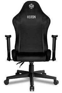 Cadeira Gamer Heron TX, Tecido, Preto