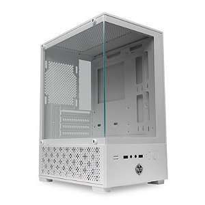 Gabinete Legion, Lateral E Frente Em Vidro Temperado, Branco