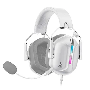 Headset Gamer Rise Mode G1 Special Edition, Rainbow, Branco