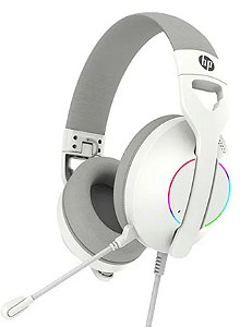 Headset Gamer HP DHE-8003U RGB, Branco
