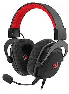 Headset Gamer Redragon Zeus Lite preto