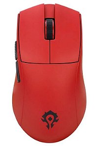 Mouse Gamer Redragon King Pro World of Warcraft Wireless/Bluetooth, Vermelho, RGB, 26000DPI