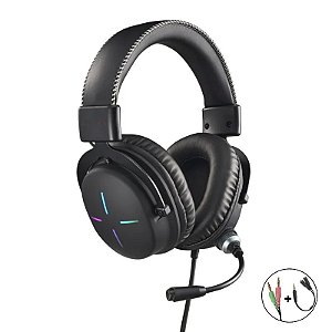 Headset Gamer Acer Nitro NHW200, RGB, Preto