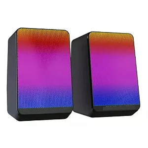 Caixa de Som Knup Hórus RO839, LED, 6W RMS