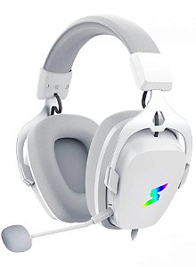 Headset Gamer Super Wind, Wireless (S/fio), Branco