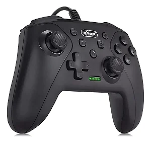 Controle Gamer Knup CN700, Com fio, PC/PS3