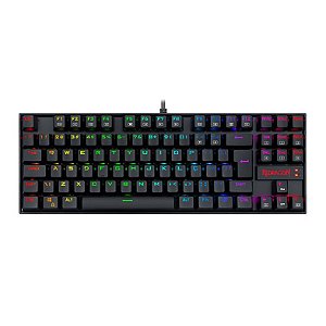 Teclado Gamer Mecânico Redragon Kumara Pro, RGB, Switch Magnético Brown