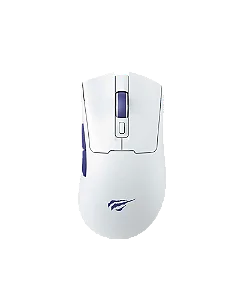 Mouse Gamer Havit Gamenote MS966SE Wireless/Bluetooth, Branco, RGB, 10000DPI