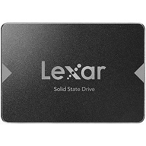 SSD Lexar NS100 256GB, SATA, Leitura 550MB/s, Gravação 500MB/s