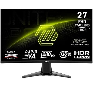 Monitor Gamer MSI MAG 27", 280hz, 0.5ms, Curvo, VA, Full Hd, 276CXF