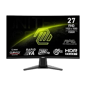 Monitor Gamer MSI MAG 27", 280hz, 0.5ms, Curvo, VA,  Full Hd, 276CXF