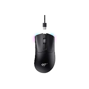 Mouse Gamer Havit Gamenote MS966SE Wireless/Bluetooth, Preto, RGB, 10000DPI