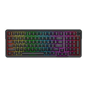 Teclado Gamer Mecânico Redragon Eisa Pro Wireless/Bluetooth, RGB, Switch Brown