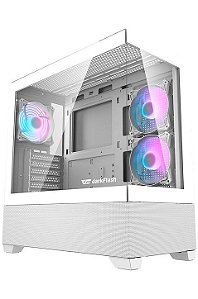 Gabinete Gamer Aigo Darkflash DS900 Air, C/ 3 Fans, Mid-Tower, Lateral de Vidro, Branco