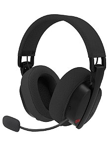 Headset Gamer Wireless Redragon Luce H888, 2.4Hz/Bluetooth, Microfone destacável, Preto