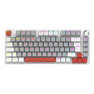 Teclado Gamer Mecânico PCYes Arkeum 75%, Led Rainbow, Switch Outemu Red, ABTN2