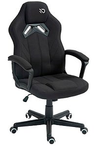 Cadeira Gamer Duex Spectrum DX9025BK, Tecido, Preto