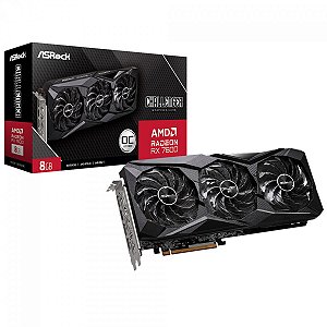 Placa de Vídeo ASRock Challenger AMD RX 7600 8Gb Gddr6