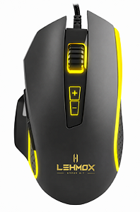 Mouse Gamer Lehmox LEY-2310, 2400DPI