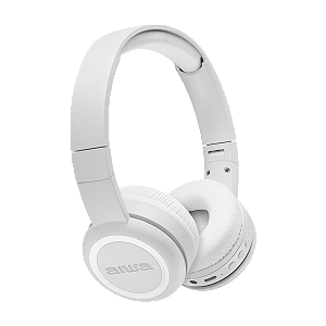 Headphone Bluetooth Aiwa HP-03-W, Com Microfone, Branco