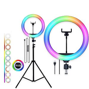 Ring Light 10" RGB, Com Tripe 2m, 9H A1195