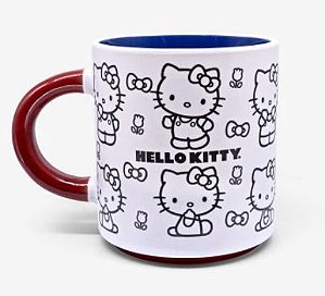 Caneca Grafite Hello Kitty - Zonacriativa