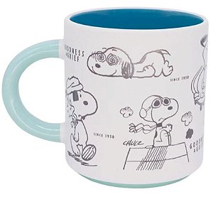 Caneca Grafite Snoopy - Zonacriativa
